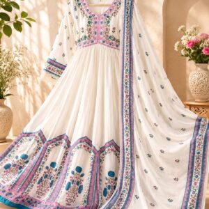 White Cotton Frock