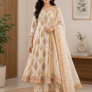 A-Line Kurti Set
